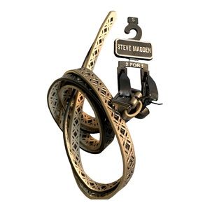 STEVE MADDEN ACCESSORIES BELT SET, SIZE SMALL